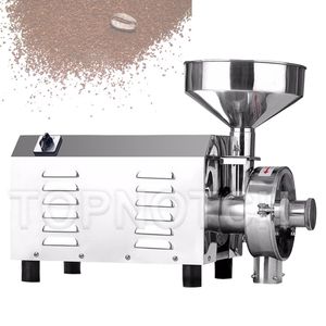 Commercial Food Cereal Milling Machine Kitchen Stainless Steel Grain Mill Home Brew Equipment