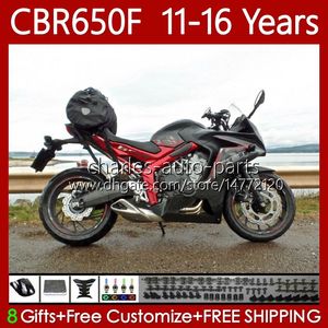 Honda CBR-650 CBR 650 CBR650 F 2011-2016 CBR650 F 2011-2016 CBR650 F 2011-2016 CBR650F 11 12 13 14 15 16 CBR 650F Glossy Blk 2011 2012 2013 2014 2015 2015 2016