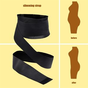 F-Ropa Midja Trainer Viktminskning Bälte Kvinnor Slimming Shaperwear Resistance Bands Control Strap Tight Tummy 220311