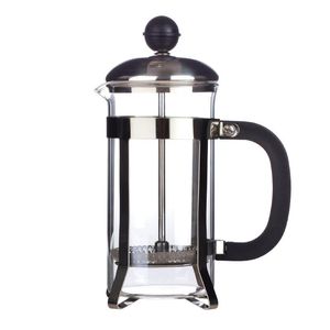 350 ml di vetro francese pressa caffettiera pentola in acciaio inox caffè stantuffo caffettiera caffettiera isolata che dà filtro teiera