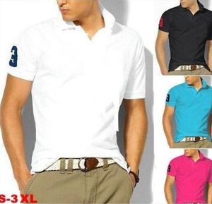 Designermarke Herren Polos Shirt Sommer Big Small Horse Krokodil Stickerei Herren Poloshirts Kurzarm Casual T-Shirts Einfarbig Plus 6XL T-Shirts Camisa c7