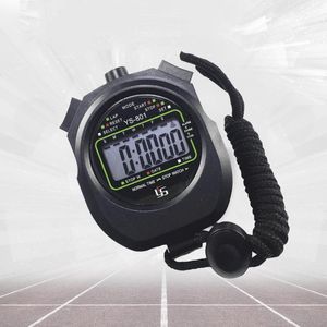 Timers Vattentät -Professionell Sport Professional Handheld Domare Stopwatch Timer Fitness Running Track and Field Training