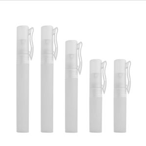 8ml perfume empty hand sanitizer plastic pen spray bottle with cap PP colored