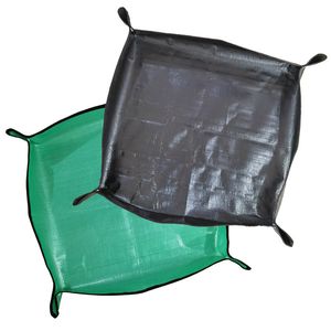 Planting Mat PE Gardening Potting Mats Waterproof Reusable Flower Plant Transplanting Foldable Cushion Pad Garden Supplies ZC3497