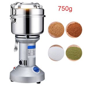 750g Höghastighet Vete Mjölblandare Dry Food Grinder Korn Kryddor Herb Spannmål Kaffe Miller Machine Powder Crusher Mill Medicine