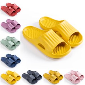 HotSale Tofflor Slides Sko Män Kvinnor Sandal Plattform Sneaker Mens Kvinnor Röd Svart Vit Gul Slide Sandaler Trainer Utomhus Inomhus Slipper Storlek Kid