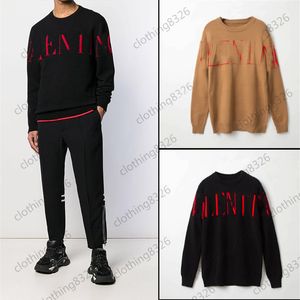 2021 Ny Champion Sweater Mens Woolen Tröja för damer Coats Letter Top Wrap Jumper Kvinna Pullover Sticka tröja Designer Pullovers