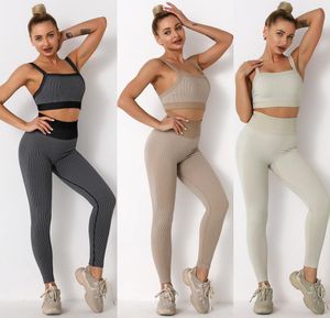 Tracksuits Designer yoga wear Womens Suit Gym outfits Sportwear Fitness Align pant Leggings workout set tech fleece runner woman sexy t shirts new style for girls bra