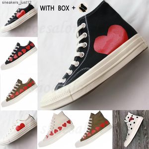 2021 Tela clássica 1970s Sapatos casuais Plataforma Oi Reconstruído Slam Jam Triplo Black White High Low Mens Mulheres Esporte Sneakers 36-44