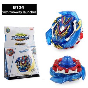 B134 Beyblades Burst GT Metal Fusion Spinning with Two-way Wire Launcher in Box Gyroscope Toys for Children X0528