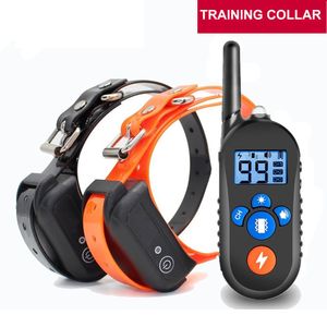 Wholesale obedience collars dog training for sale - Group buy 2500 Fts Remote Control Dog Training Collar Pet Obedience Waterproof Rechargeable with LCD Display for All Size Dogs Vibration Sound