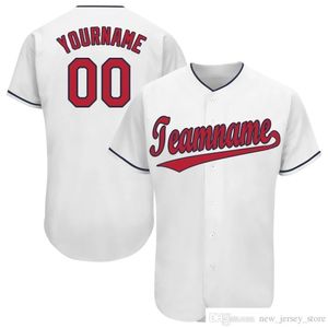 Niestandardowa Kleveland Baseball Jersey 2021 Męskie kobiety Młodzież Dowolny Numer Technologia haftowa Wysoka jakość i niedrogie wszystkie szyte