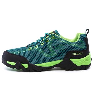 En Kaliteli Açık Koşu Ayakkabıları Erkek Kadın Tırmanmaya Mavi Sarı Yeşil Gri Mor Kırmızı # 46 Moda Erkek Eğitmenler Bayan Spor Sneakers Yürüyüş Runner Ayakkabı