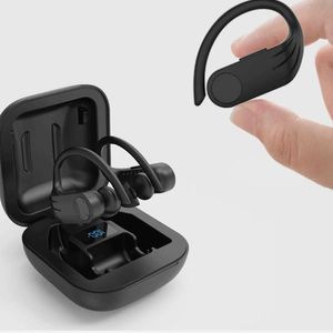 B1 Bluetooth 5.0 Hörlurar Sport Vattentät True Wireless Headphone Ear Hook Stereo Hörlurar