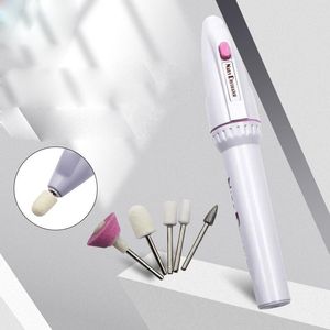 Nail Drill Accessories Mini Electric Machine Set Pen Slipning Polering Art Sanding File Pedicure Manicure Bits Tools i