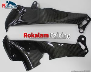 Carbon Fiber Shell Schutz Platte Rahmen Seite Platte Kleine Platte Für Yamaha YZF600 YZF R1 2009 2010 2011 2012 2013 2014 YZF-R1 Motorrad Teile