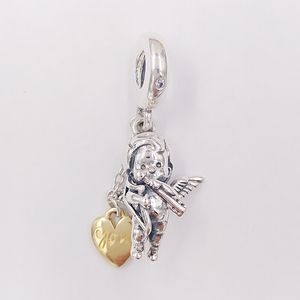 Wholesale cupid charmed for sale - Group buy 925 Silver jewelry making kit Cupid You DIY charms pandora bracelet anniversary gifts for wife women her chain bead layered necklaces bangle CZ