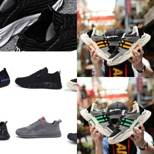 N3CI shoes men mens platform running for trainers white TOY triple black cool grey outdoor sports sneakers size 39-44