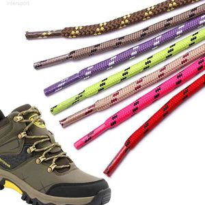 Cadarço redondo cores unissex moda 7 cadarços de sapato casual alta qualidade poliéster esportes caminhadas tênis sapato 72 2