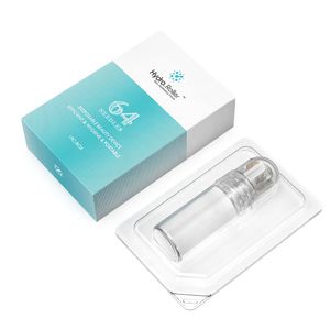 FDA Hydra Rulo 64 Pin Mikro Titanyum İğne İpuçları Derma İğneler Cilt Bakımı Anti Aging Beyazlatma Şişe Rulo Serum Yeniden Kullanılabilir