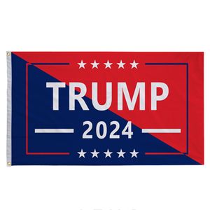 Trump 2024-Flagge, US-Banner für die Parlamentswahl, 2 Kupferösen, Save America Again-Flaggen, Polyester, Außen- und Innendekoration, 90 x 150 cm/3 x 5 Fuß, HY0186