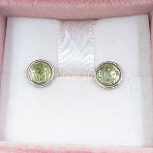Andy Jewel Authentic 925 Sterling Silver Studs Auguest Droplets Fits European Pandora Style Jewelry
