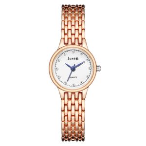 エレガントな女性は腕時計ビッグセールトレンドカジュアルデザイナー女性学生ベルト小型ファッションデザイナーブレスレット時計スポットワンピース304ステンレススチールバック腕時計