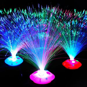 3styles fibra óptica led luzes varas ajustável lâmpada decorativa brinquedo luminoso para decoração de festa yx10213