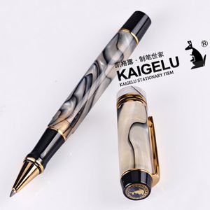 KAIGELU series Classic Roller Ball Pen with Smooth Refill acrylic barrel Golden Clip Writing Fashion Business Gift for student Gift Refills Plush Pouch