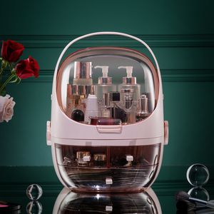 New Make Up Bathroom Cosmetic Storage Box Lipstick Container Waterproof Drawer Makeup Organizer organizador maquillaje