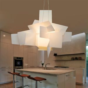 Lampa Foscarini Big Bang Stacking Kreatywny Wisiorek Światła Sztuka Decor D65CM / 95 cm Lampy zawieszenia LED