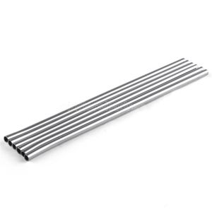 20 oz Stainless Steel Straw Durable Bent Drinking Straw Curve Metal Straws Bar Family kitchen For Beer Fruit Juice Drink Party Accessory FY4703 GG0825