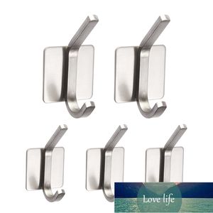 Stainless Steel Towel Hook Adhesive Robe Hats Keys Hanging Holder Family Kitchen Bathroom Wall Hooks Factory price expert design Quality Latest Style Original