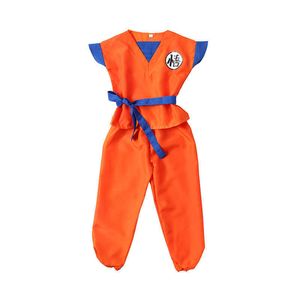 Kid Dragon Roupas Terno Filho Filho Costumes Bola Halloween Purim Child Go Ku Meninos Cosplay Festa de Natal Fantasia Vestido Q0910