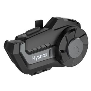 Motorcykel Bluetooth Intercom Hörlurar Hysnox HY-01S 1000m 2 Ryttare Grupp Sport Hjälm Headset Interphone Kommunikationssystem Kit IP65 Vattentät