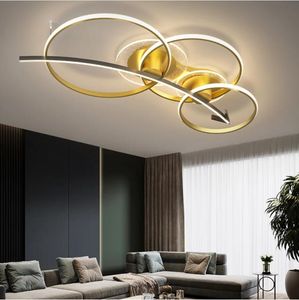 Plafoniere HengYuan European Arrow Lamp Post Modern Simple Living Room Luxury Dining Bedroom Study Lighting