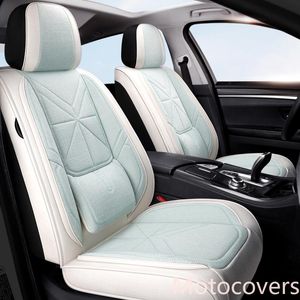 Autositzbezüge Motocovers für Limousine SUV Strapazierfähiges Leder Universal Fünfsitze Set 5 Sitzer P5039-2