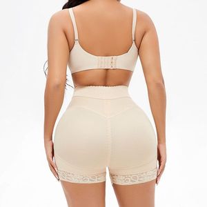 Damen Shapers Plus Size S-6XL BuLifter High Waist Hip Lifting Faja Corset Fat Ladies Body Shaping Boxer Breasted Belly Pants Up Shapewe