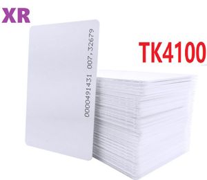 1000pcs CR80 Size 125khz Proximity id card Keyfobs With ID number Thin rfid proximity card access control system TK4100 EM4100 Chip Cards Stock Drop Ship