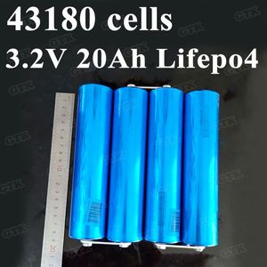 4st 3.2V 20AH LIFEPO4 43180 Batteri för DIY 12V 24V 36V EBIKE UPS Power Lights EV Batteri Pack Car Motor Moped