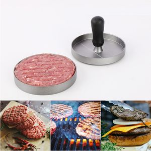 Burger Presser 100 Patty Papers Set Meat Tools - Hamburger antiaderente Patty Maker Stampo con fogli di carta oleata TX0138