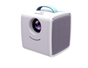 Mini proiettore 700 lumen proiettore portatile porta USB AV LED Beam Box Home Theater per bambini regalo di Natale per bambini