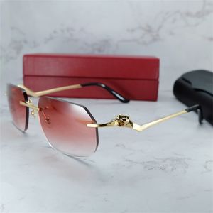 Clear Óculos Quadro Polígono Vintage Vintage Olho Óculos De Olho Homens Acessórios Sem Rimless Luxo Carter Eyewear Mulheres