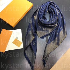 Whith Box 13 Färgkvarter Lyx vinter Cashmere Scarfs för damer och män Märke Designer Mens Scarf Mode Kvinnor Ull 140 * 140cm écharpe de luxe