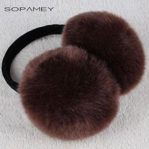 Ear Muffs Fashion Faux Fur Women Earmuffs For Brand Winter Comfortable Warm Cover Warmers Girls Adjustable