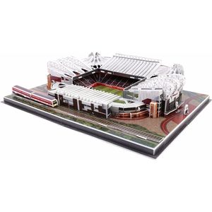 [Funny] 186Pcs/set The Red Devils Old Trafford Club RU Competition Football Game Stadiums building model toy gift original box X0522