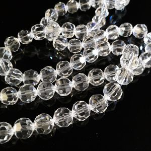 Dekorativa Objekt Figurer Runda mm mm mm Upscale Österrikiska Kristaller Pärlor Högkvalitativ lös Facetterad Rondelle Glass Ball Armband