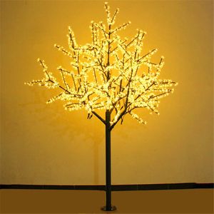 Dekoracje świąteczne LED Kwiat wiśniowy Drzewo Światło m m Lights Fairy Krajobraz Oświetlenie Outdoor na Wakacje Wedding Decor