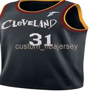 Mens Women Youth Jarrett Allen # 31 2020-21 Swingman Jersey cucita nome personalizzato qualsiasi numero Maglie da basket