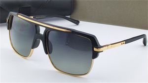 Новые Солнцезащитные очки Мужчины Дизайн Очки Четыре полупрозрачные квадратные Ретро Рамка Мода Классический Старый Стиль УВ 400 Линза Оптовая Оправа Очки С Кейс